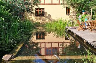 Immobilie mieten in Tietzower Weg, 14621 Schönwalde-Glien, Historisches Bauernhaus mit Schwimmteich, Saunahaus und Garten in Schönwalde-Glien