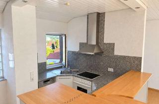 Wohnung kaufen in Römersteinstr 108, 72766 Reutlingen, AB SOFORT FREI: Helle 2-Zimmer-Dachgeschosswohnung mit Balkon, Dachloggia und TG-Stellplatz