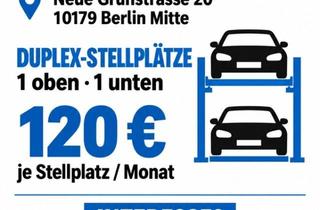 Garagen mieten in Neue Grünstrasse 20, 10179 Berlin, 2 Tiefgaragenstellplätze nähe Spittelmarkt