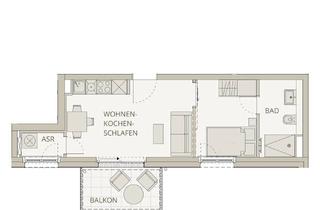Wohnung mieten in Pfarrwöhrde 10, 12524 Altglienicke, Neubau / Mini-Studio / 1,5 Zimmer