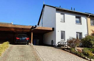 Doppelhaushälfte kaufen in 09355 Gersdorf, Einziehen und wohlfühlen: Lichtdurchflutete Doppelhaushälfte mit sonnigem Garten