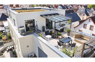Penthouse kaufen in 64646 Heppenheim, Exklusives Penthouse im Maisonettestil mit Starkenburgblick