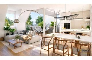 Wohnung kaufen in Herterichstrasse 173, 81476 München, WHG 5: Traumhaftes Dachgeschoss mit West-Dachterrasse und offenem Wohnbereich