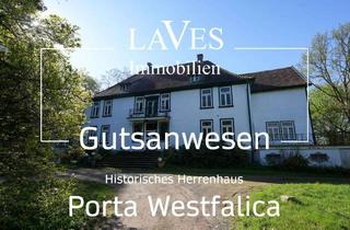 Haus kaufen in 32457 Porta Westfalica, Historisches Gutsanwesen mit nostalgischem Flair und vielen Nutzungsmöglichkeiten!