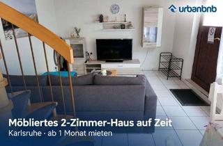Immobilie mieten in Memeler Str., 76227 Durlach, Möbliertes 2-Zimmer-Haus auf Zeit in Karlsruhe-Durlach