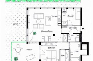 Lofts mieten in Laufamholzstr. 370, 90482 Nürnberg, TOP! Moderne 3-Zi.-Loftwohnung mit Terrasse und Garten, EBK, Fußbodenheizung, Carport