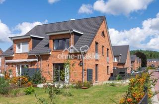 Haus mieten in Weidentrift, 21502 Geesthacht, Hochwertige Neubau-DHH mit Südgarten – Stadtgrenze Hamburg/Bergedorf