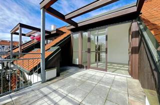 Wohnung kaufen in 85521 Ottobrunn, 2-Zimmer-Dachgeschosswohnung mit sonniger Terrasse im Herzen von Ottobrunn