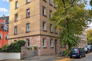 Wohnung kaufen in Innere Kobergerstraße 19, 90408 Nürnberg, Direkt am Kobergerplatz | Gesamtes 2. OG mit Parkblick | 2 hochwertig sanierte Altbauwohnungen