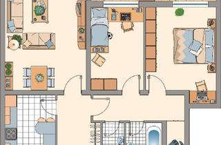 Wohnung mieten in Hülsberger Straße, 42899 Remscheid, 3 Räume, ich glaub, ich träume, mit Aufzug und Balkon frei