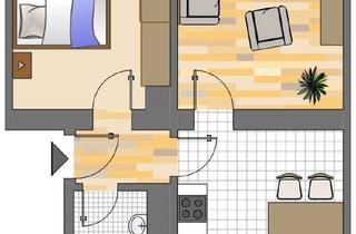 Sozialwohnungen mieten in Klönnestraße 54, 44143 Dortmund, Demnächst frei! 2-Zimmer-Wohnung in Dortmund Körne (WBS erforderlich)