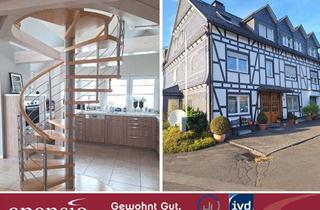 Wohnung mieten in 57250 Netphen, apensio -GEWOHNT GUT-: Exclusive Maisonettewohnung mit Galerie und Dachterrasse