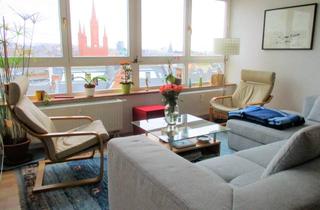Wohnung mieten in Langgasse 38, 65183 Wiesbaden, Über den Dächern Wiesbadens: exklusive 4-Zimmer-Wohnung mit Balkon