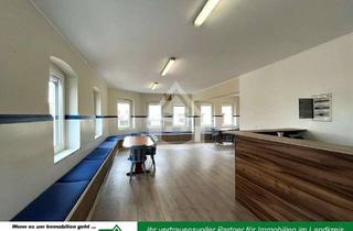 Gewerbeimmobilie kaufen in 95111 Rehau, Wohn- und Geschäftshaus mit Ladenlokal, Biergarten & Dachterrasse