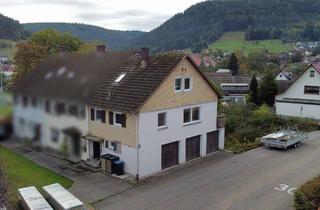 Haus kaufen in 72270 Baiersbronn, Reihenendhaus mit Garten, Balkon und individuellem Ausbaupotenzial
