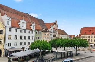 Haus kaufen in 86899 Landsberg, Landsberg a.L.: Wohnen und Gewerbe in denkmalgeschütztem Haus direkt am Hauptplatz!