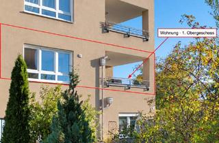 Wohnung kaufen in 83607 Holzkirchen, Zentral wohnen, Ruhe genießen – 3 Zimmer mit großem überdachtem Balkon und Lift