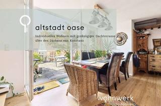 Wohnung kaufen in 78462 Konstanz, AltstadtOase – Individuelles Wohnen mit großzügiger Dachterrasse über den Dächern von Konstanz