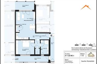 Wohnung mieten in 34302 Guxhagen, Wohnen mit Zukunft (Exemplarisch) - 91m2