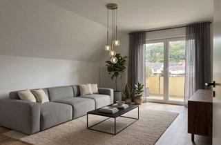 Wohnung mieten in 76571 Gaggenau, Stilvolle, hochwertig sanierte 3-Zimmer-DG-Wohnung in Gaggenau mit Einbauküche, Loggia und Garage!