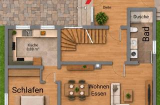 Wohnung mieten in Albert-Einstein-Str., 86438 Kissing, Erstbezug nach Renovierung: 2-Zi. Erdgeschoss Wohnung mit großem Garten