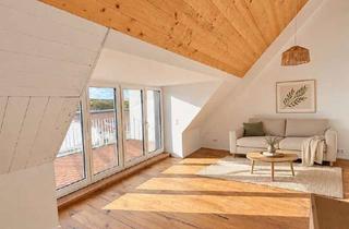 Wohnung mieten in Gerberstraße 17, 97070 Würzburg, Erstbezug nach Kernsanierung: 4-Zimmer-Penthauswohnung mit Balkon, Dachterrasse und Festungsblick