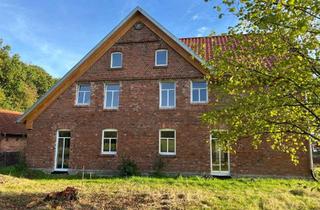 Wohnung mieten in Eschkamp 13, 33775 Versmold, Großzügige 3-Zimmer-Wohnung mit eigenem Garten und Terrasse in naturnaher Lage