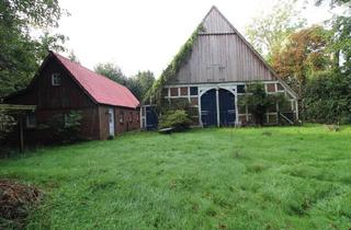 Haus kaufen in 21745 Hemmoor, Individuelles Bauerhaus mit viel Potential und ca. 4330 qm Grundstück + Bestand- SANIERUNGSIMMOBILIE