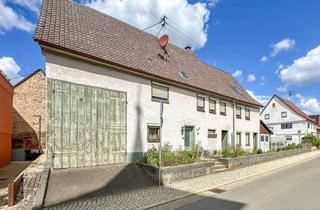 Bauernhaus kaufen in 73230 Kirchheim, Bauernhaus / großes Grundstück mit Neubebauungspotenzial im Herzen von Jesingen!
