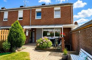 Haus kaufen in 48432 Rheine, Reihenendhaus in Rheine-Hauenhorst neue Heizung und großes Grundstück, Garage und Ausbaumöglichkeit