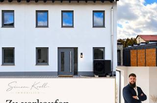 Doppelhaushälfte kaufen in 67574 Osthofen, Neubau-Doppelhaushälfte | 140 m² | 4 Zimmer | Wärmepumpe, PV & Klimaanlage | Garage
