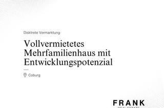 Anlageobjekt in 96450 Coburg, DISKRETE VERMARKTUNG | Vollvermietetes Mehrfamilienhaus mit Entwicklungspotenzial
