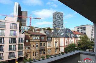 Immobilie mieten in 60325 Westend-Süd, Helle, modern möblierte 2ZW mit 2 Balkonen im Westend