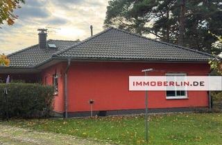 Haus kaufen in 15711 Königs Wusterhausen, IMMOBERLIN.DE - Attraktiver Bungalow mit Sonnengarten & Garage in harmonischer Lage beim Krüpelsee