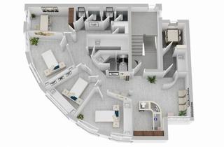 Wohnung kaufen in 67065 Ludwigshafen, Ohne Käuferprovision - Gewerbe: Praxis mit 3 Stellplätzen in LU-Gartenstadt