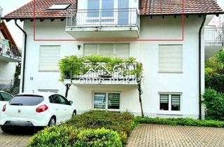 Wohnung kaufen in 79415 Bad Bellingen, Schöne 3 Zimmer Maisonette Wohnung mit 3 Balkonen und 1 Terrasse mit herrlicher Aussicht