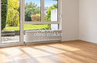 Wohnung kaufen in 73432 Aalen, Frisch renoviert & bezugsbereit - Idyllisches Gartengeschoss mit Blick ins Grüne & Stellplatz