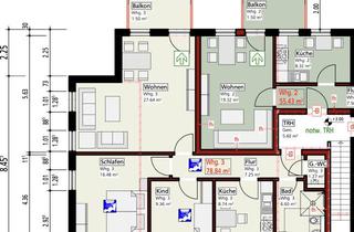 Wohnung mieten in Lange Straße 117, 33397 Rietberg, Freundliche 3-Zimmer-Wohnung mit gehobener Innenausstattung mit EBK in Rietberg