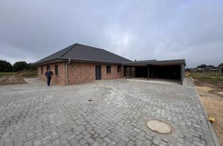 Haus mieten in 24594 Nindorf, Neubau - Doppelhaushälfte zum Erstbezug. Wärmepumpe, PV-Anlage, Batteriespeicher.