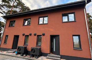 Haus mieten in Oranienburger Chaussee 37c, 16348 Wandlitz, Familienfreundliche Neubau-Doppelhaushäfte mit Garten und Terrasse in ruhiger Lage von Rahmer-See