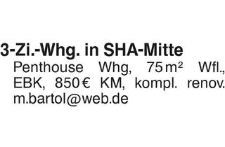 Wohnung mieten in 74405 Gaildorf, 3 Zi Whg in SHA-Mitte