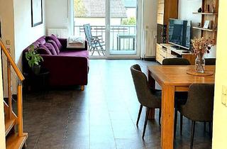 Immobilie mieten in Hans-Sebald-Straße, 91301 Forchheim, Möblierte 3-Zimmer-Maisonette mit Balkon – Pauschalmiete inklusive Strom, Heizung und Internet