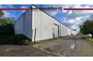 Gewerbeimmobilie mieten in 32423 Minden, ROSE IMMOBILIEN KG: Kaltlagerhalle, hohe Deckenhöhe 7,40 m; 2× große Rolltoren!