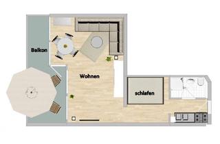Wohnung kaufen in 25826 Sankt Peter-Ording, Sankt Peter-Ording - Stilvolle 2-Zimmer-Ferienwohnung in bester Zentrumslage von St. P
