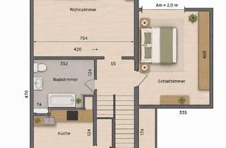 Wohnung kaufen in Wittener Straße 355, 44577 Castrop-Rauxel, Haus-im-Haus: 2,5 Zimmern in Castrop-Rauxel mit eigenem Eingang, Garten, Terrasse und Garage