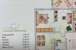 Wohnung mieten in Zahnberger Straße 16, 89551 Königsbronn, Modernisierte 2-Zimmer-Wohnung mit Balkon und Einbauküche in Königsbronn