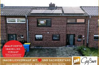 Reihenhaus kaufen in 41836 Hückelhoven, Solides Einfamilien-Reihenhaus mit Wintergarten in ruhiger Wohnlage von Hückelhoven-Ratheim