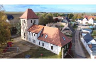 Haus kaufen in 06420 Könnern, Kapitalanlage mit Geschichte: Denkmalgerecht sanierte Kirche mit Turm in Strenznaundorf