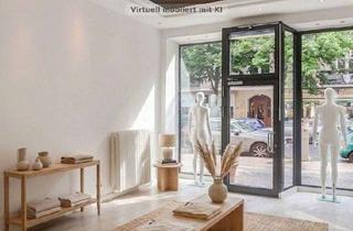 Gewerbeimmobilie mieten in Leibnizstraße 59, 10629 Charlottenburg, HOMESK - Gewerbefläche mit Schaufenster und Terrasse zum Innenhof