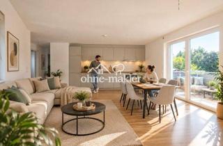 Wohnung kaufen in Burgauer Straße, 86381 Krumbach, Einziehen statt bauen: Bezugsfertige Neubauwohnung mit Balkon & Aufzug in Krumbach (W8)